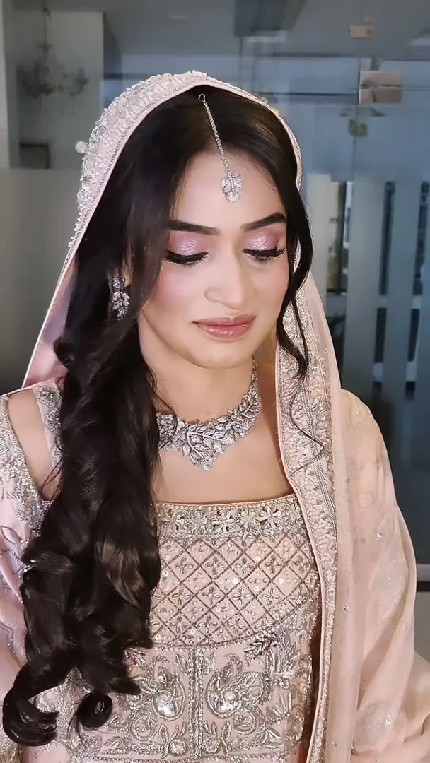 Blush & Open Waves: Walima look